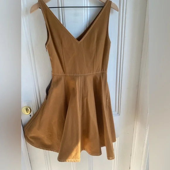 Harvey Faircloth Denim Dress Sz 4 - Picture 3 of 9